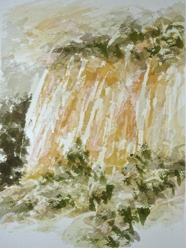 Ochre Cliff, Offida, Italy