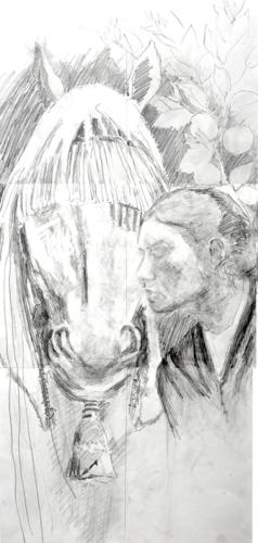 From 'October' 1878 by Jules Bastien-Lepage, and'In Morocco' c1913 by John Lavery